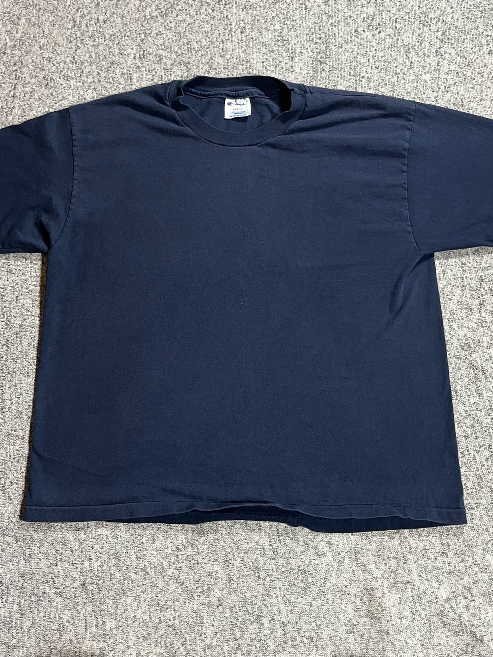 Champion Navy Short Sleeve Crewneck Tee